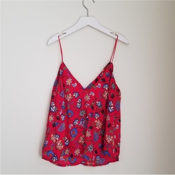 SEEK the label Tops - Seek the Label | LF | floral red cami tank top women’s size small